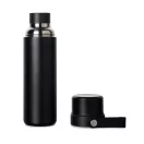 Termos 750 ml, 2509E17404, Vinga, 26.8xØ 7.8 cm, Otel, Polipropilena, Negru