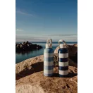 Sticla termos 600 ml, Vinga, 2601E14769, 23.7xØ7.5 cm, Otel, Polipropilena, Albastru Navy