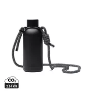   Sticla termos 400 ml, Vinga, 2601E14775, 19.2xØ7.4 cm, Otel, Poliester, Negru