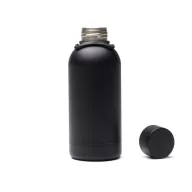   Sticla termos 400 ml, Vinga, 2601E14775, 19.2xØ7.4 cm, Otel, Poliester, Negru