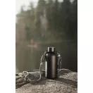 Sticla termos 400 ml, Vinga, 2601E14775, 19.2xØ7.4 cm, Otel, Poliester, Negru