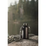   Sticla termos 400 ml, Vinga, 2601E14775, 19.2xØ7.4 cm, Otel, Poliester, Negru