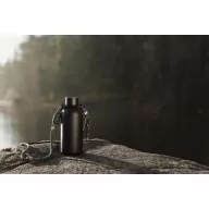   Sticla termos 400 ml, Vinga, 2601E14775, 19.2xØ7.4 cm, Otel, Poliester, Negru