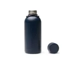 Sticla termos 400 ml, Vinga, 2601E14777, 19.2xØ7.4 cm, Otel, Poliester, Albastru Navy