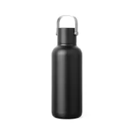   Sticla termos, Vinga, 2610E19368, 600 ml, Cu maner, 22.4xØ7.8 cm, Otel inoxidabil, Polipropilena, Negru