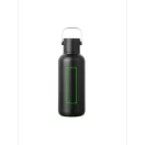 Sticla termos, Vinga, 2610E19368, 600 ml, Cu maner, 22.4xØ7.8 cm, Otel inoxidabil, Polipropilena, Negru