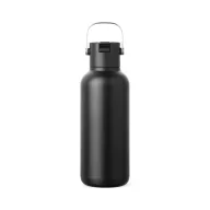   Sticla termos, Vinga, 2610E19368, 600 ml, Cu maner, 22.4xØ7.8 cm, Otel inoxidabil, Polipropilena, Negru