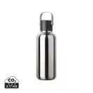 Sticla termos, Vinga, 2610E19370, 600 ml, Cu maner, 22.4xØ7.8 cm, Otel inoxidabil, Polipropilena, Argintiu, Gri
