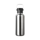 Sticla termos, Vinga, 2610E19370, 600 ml, Cu maner, 22.4xØ7.8 cm, Otel inoxidabil, Polipropilena, Argintiu, Gri