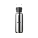 Sticla termos, Vinga, 2610E19370, 600 ml, Cu maner, 22.4xØ7.8 cm, Otel inoxidabil, Polipropilena, Argintiu, Gri