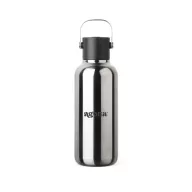   Sticla termos, Vinga, 2610E19370, 600 ml, Cu maner, 22.4xØ7.8 cm, Otel inoxidabil, Polipropilena, Argintiu, Gri