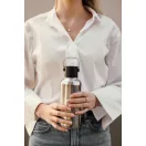 Sticla termos, Vinga, 2610E19370, 600 ml, Cu maner, 22.4xØ7.8 cm, Otel inoxidabil, Polipropilena, Argintiu, Gri