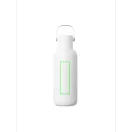 Sticla termos, Vinga, 2610E19371, 600 ml, Cu maner, 22.4xØ7.8 cm, Otel inoxidabil, Polipropilena, Alb