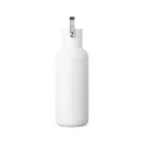 Sticla termos, Vinga, 2610E19371, 600 ml, Cu maner, 22.4xØ7.8 cm, Otel inoxidabil, Polipropilena, Alb