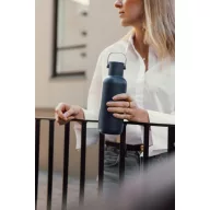   Sticla termos, Vinga, 2610E19369, 600 ml, Cu maner, 22.4xØ7.8 cm, Otel inoxidabil, Polipropilena, Albastru Navy