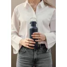 Sticla termos, Vinga, 2610E19369, 600 ml, Cu maner, 22.4xØ7.8 cm, Otel inoxidabil, Polipropilena, Albastru Navy