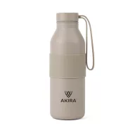   Sticla termos, Vinga, 2610E19372, 500 ml, Cu maner, 19.5xØ6.5 cm, Otel inoxidabil, Bej