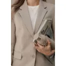 Sticla termos, Vinga, 2610E19372, 500 ml, Cu maner, 19.5xØ6.5 cm, Otel inoxidabil, Bej