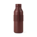 Sticla termos, Vinga, 2610E19374, 500 ml, Cu maner, 19.5xØ6.5 cm, Otel inoxidabil, Rosu Burgundy