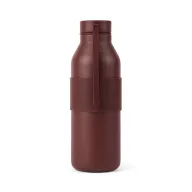   Sticla termos, Vinga, 2610E19374, 500 ml, Cu maner, 19.5xØ6.5 cm, Otel inoxidabil, Rosu Burgundy