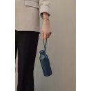 Sticla termos, Vinga, 2610E19375, 500 ml, Cu maner, 19.5xØ6.5 cm, Otel inoxidabil, Albastru Navy