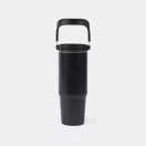 Cana termos 880 ml, 2410E25363, Vinga, 24.1 x ø 10.5 cm, Otel, Negru