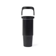   Cana termos 880 ml, 2410E25363, Vinga, 24.1 x ø 10.5 cm, Otel, Negru