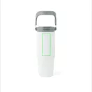 Cana termos 880 ml, 2410E25368, Vinga, 24.1 x ø 10.5 cm, Otel, Alb