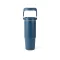 Cana termos 880 ml, 2410E25366, Vinga, 24.1 x ø 10.5 cm, Otel, Albastru navy