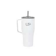   Cana termos 800 ml, 2410E25374, Vinga, 9.7 x 13.1 x 21.6 x ø 9.7 cm, Otel, Alb