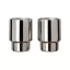 Set 2 cani, 16 ml, 2509E17392, Vinga, 8.5xØ 6.5 cm, Otel, Argintiu mirror