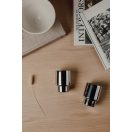 Set 2 cani, 16 ml, 2509E17392, Vinga, 8.5xØ 6.5 cm, Otel, Argintiu mirror