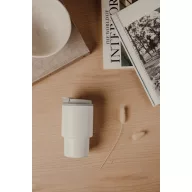   Cana de voiaj, 350 ml, 2509E17396, Vinga, 15xØ 8 cm, Otel, Polipropilena, Alb