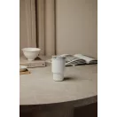 Cana de voiaj, 350 ml, 2509E17396, Vinga, 15xØ 8 cm, Otel, Polipropilena, Alb