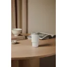 Cana de voiaj, 350 ml, 2509E17396, Vinga, 15xØ 8 cm, Otel, Polipropilena, Alb
