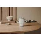Cana de voiaj, 350 ml, 2509E17396, Vinga, 15xØ 8 cm, Otel, Polipropilena, Alb