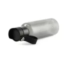 Sticla de apa sport 600 ml, 2401E16463, Vinga, 22.1xØ7.2 cm, rPET, Negru