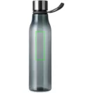 Sticla de apa sport, 800 ml, 2502E15454, Vinga, 7 x 7 x 27 x ⌀7 cm, PET, Gri antracit
