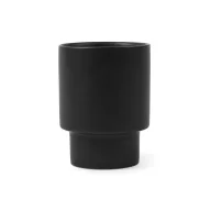 Cana 300 ml, 2502E16513, Vinga, 10.5 x ⌀8 cm, Lut, Negru