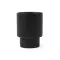 Cana 300 ml, 2502E16513, Vinga, 10.5 x ⌀8 cm, Lut, Negru