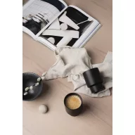 Cana 300 ml, 2502E16513, Vinga, 10.5 x ⌀8 cm, Lut, Negru