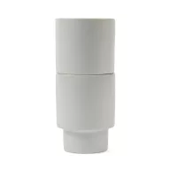   Cana 300 ml, 2502E16514, Vinga, 10.5 x ⌀8 cm, Lut, Alb crem