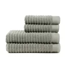 Set 4 prosoape de baie, 2401E16591, Vinga, 140x70x0.5 cm, Bumbac, Maro