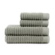   Set 4 prosoape de baie, 2401E16591, Vinga, 140x70x0.5 cm, Bumbac, Maro