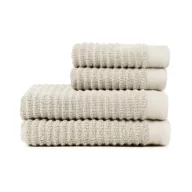   Set 4 prosoape de baie, 2401E16592, Vinga, 140x70x0.5 cm, Bumbac, Gri
