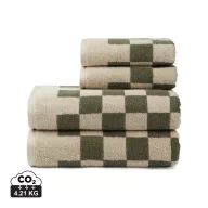   Set 4 prosoape, 135 x 65 cm, Vinga, 2410E21807, Bumbac, Verde