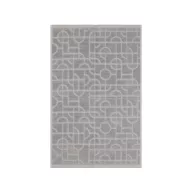 Set 4 prosoape, 135 x 65 cm, Vinga, 2410E21809, Bumbac, Gri