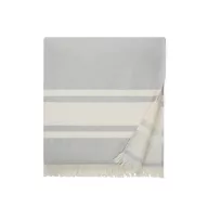   Prosop de plaja, 2401E16681, Vinga, 180x80x3 cm, Bumbac, Poliester, Gri