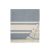 Prosop de plaja, 2401E16682, Vinga, 180x80x3 cm, Bumbac, Poliester, Albastru navy