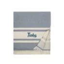 Prosop de plaja, 2401E16682, Vinga, 180x80x3 cm, Bumbac, Poliester, Albastru navy